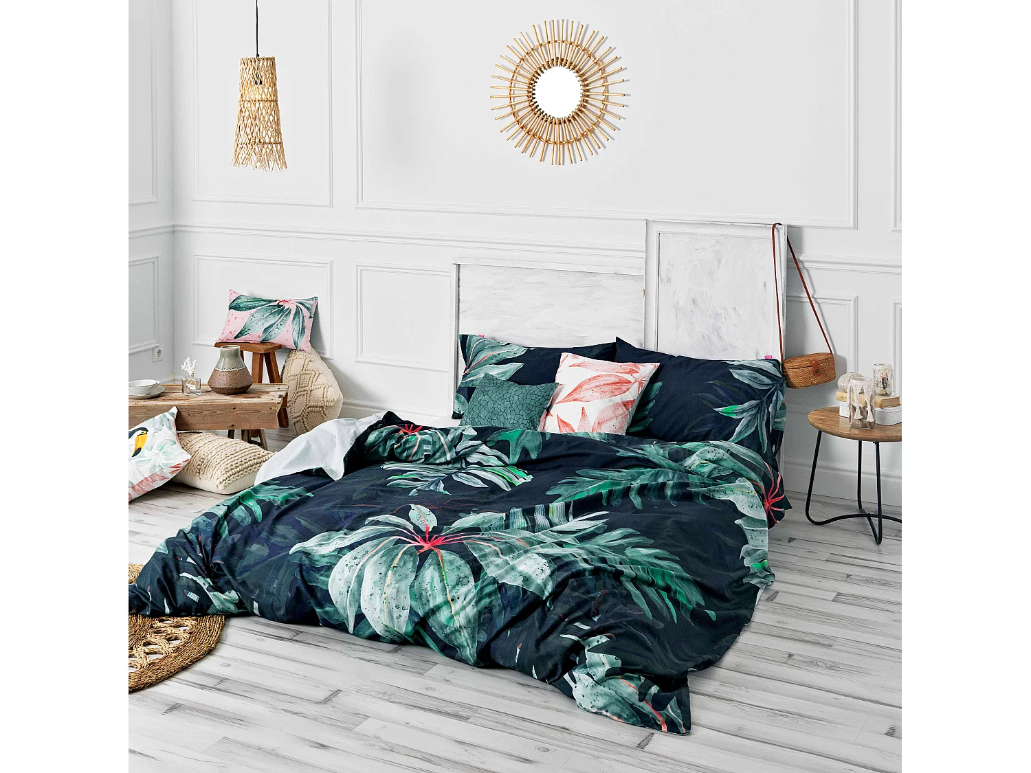 Funda nórdica 155x220 cm (Cama 80/90) Ebony