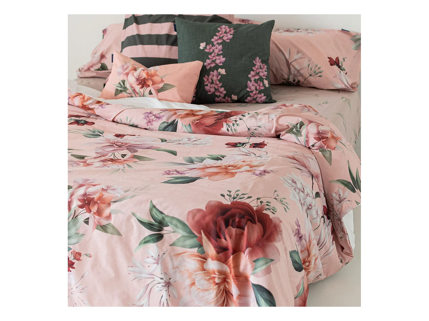 Housse de couette 200x200 cm (Lit 120) Summer floral