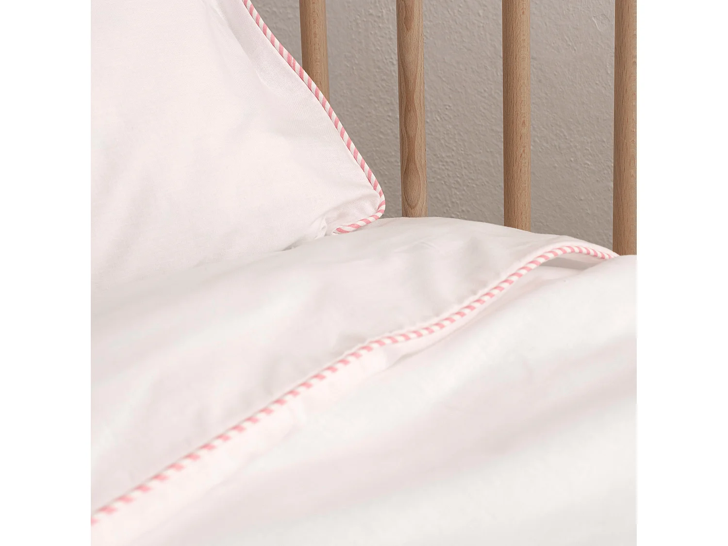 Set copripiumino lettino 2 pezzi 115x145 cm (Lettino) Essential