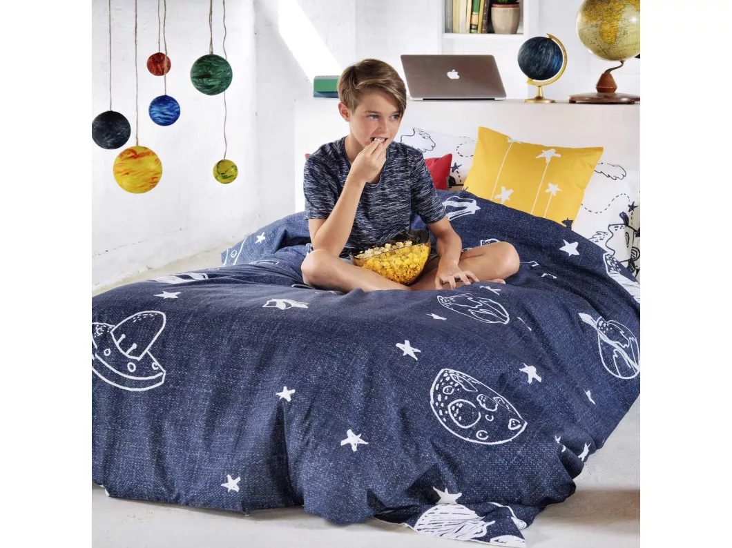 Kauf Unique Bettbezug set 2 teiliges 155x220 cm (Bett 80/90) Starspace