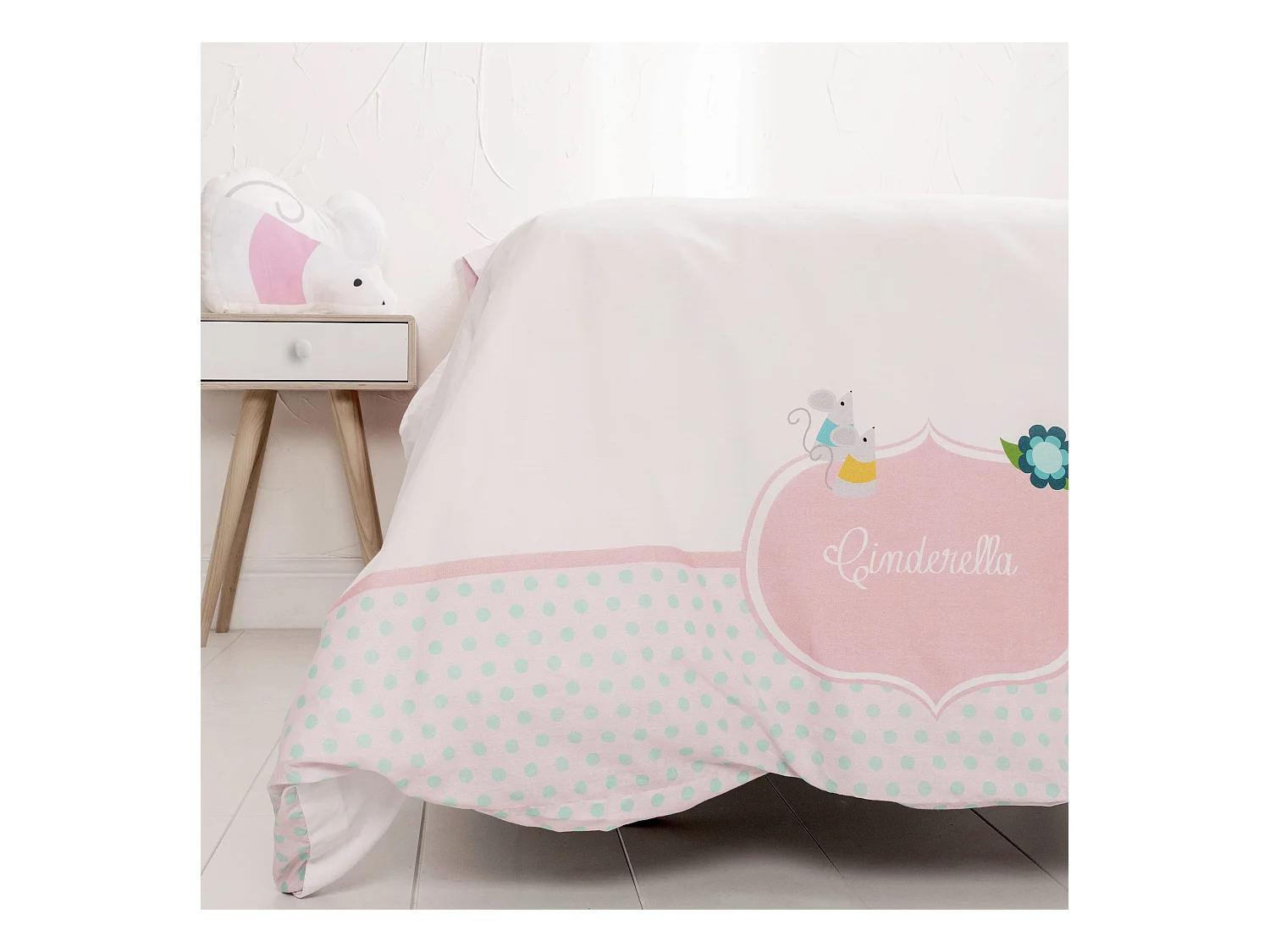 Bettbezug set 2 teiliges 155x220 cm (Bett 80/90) Pumpkin