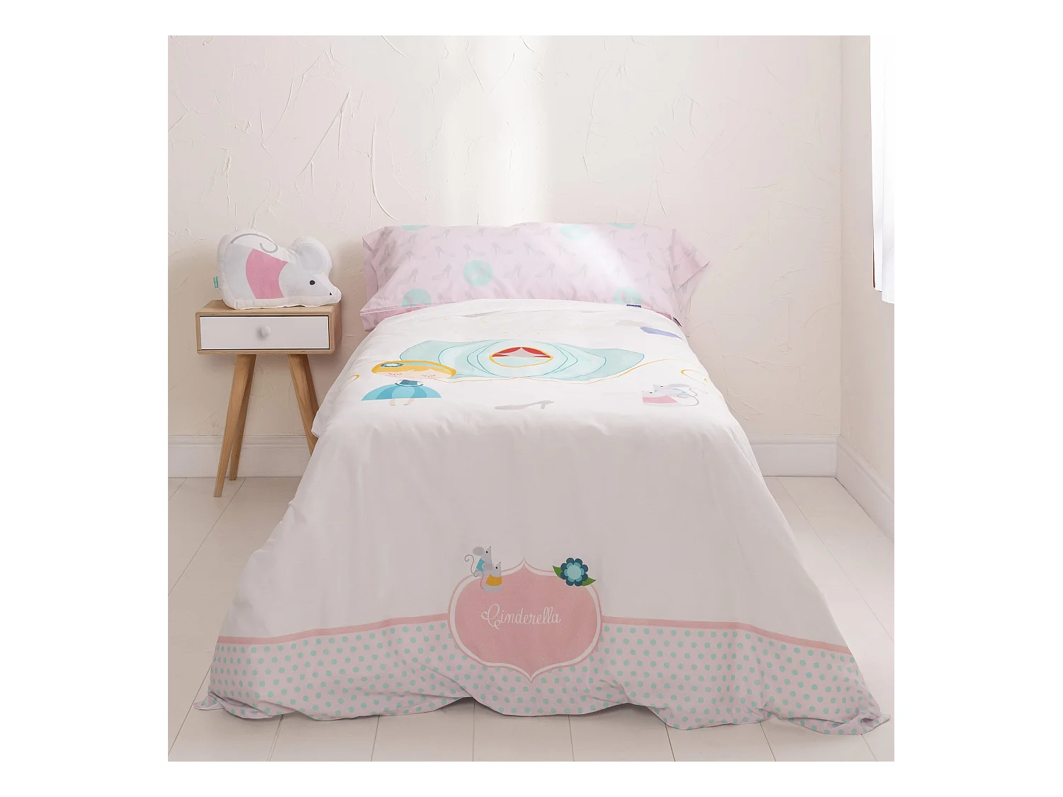 Bettbezug set 2 teiliges 155x220 cm (Bett 80/90) Pumpkin