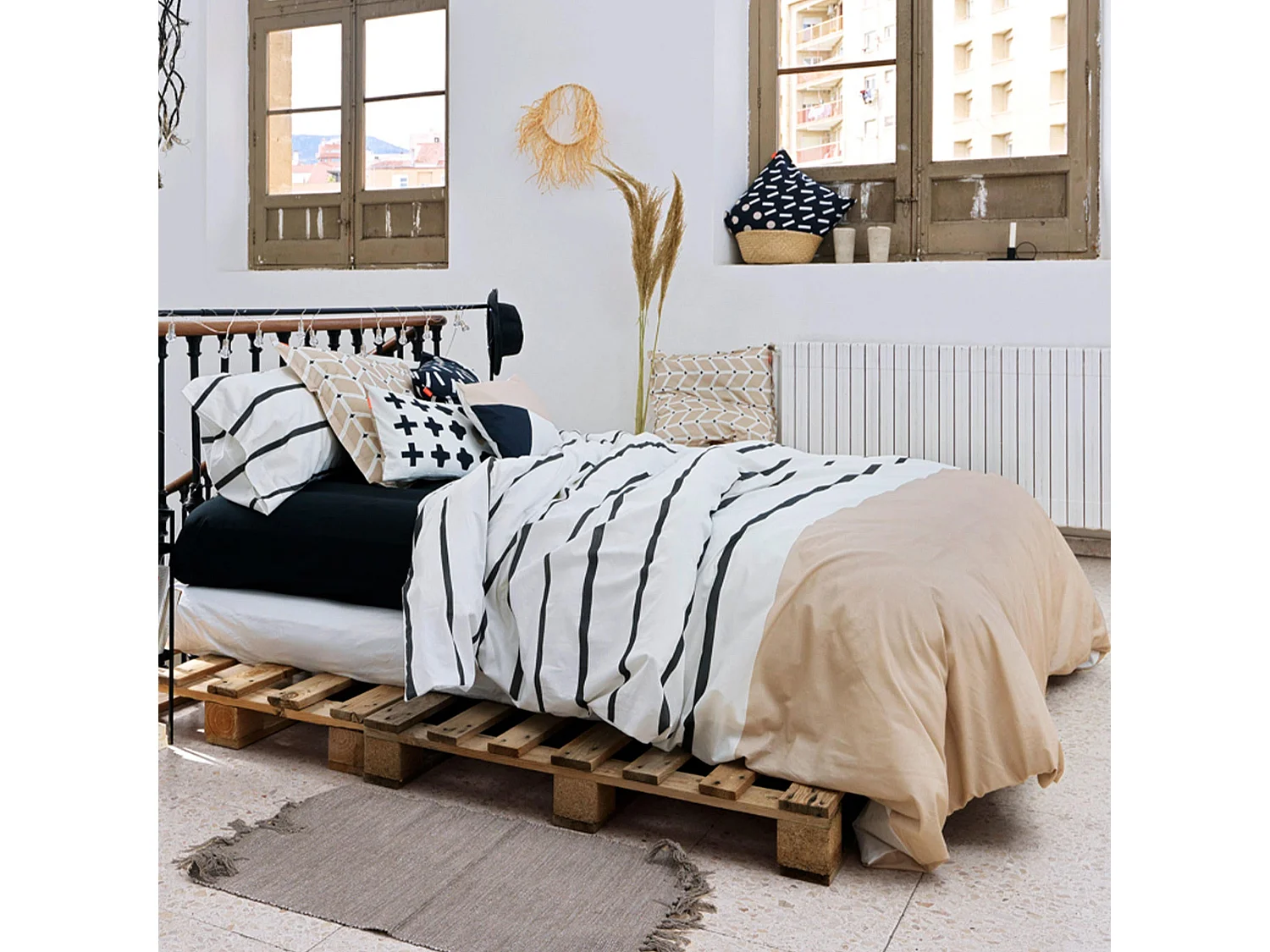 Funda nórdica 155x220 cm (Cama 80/90) Blush sand