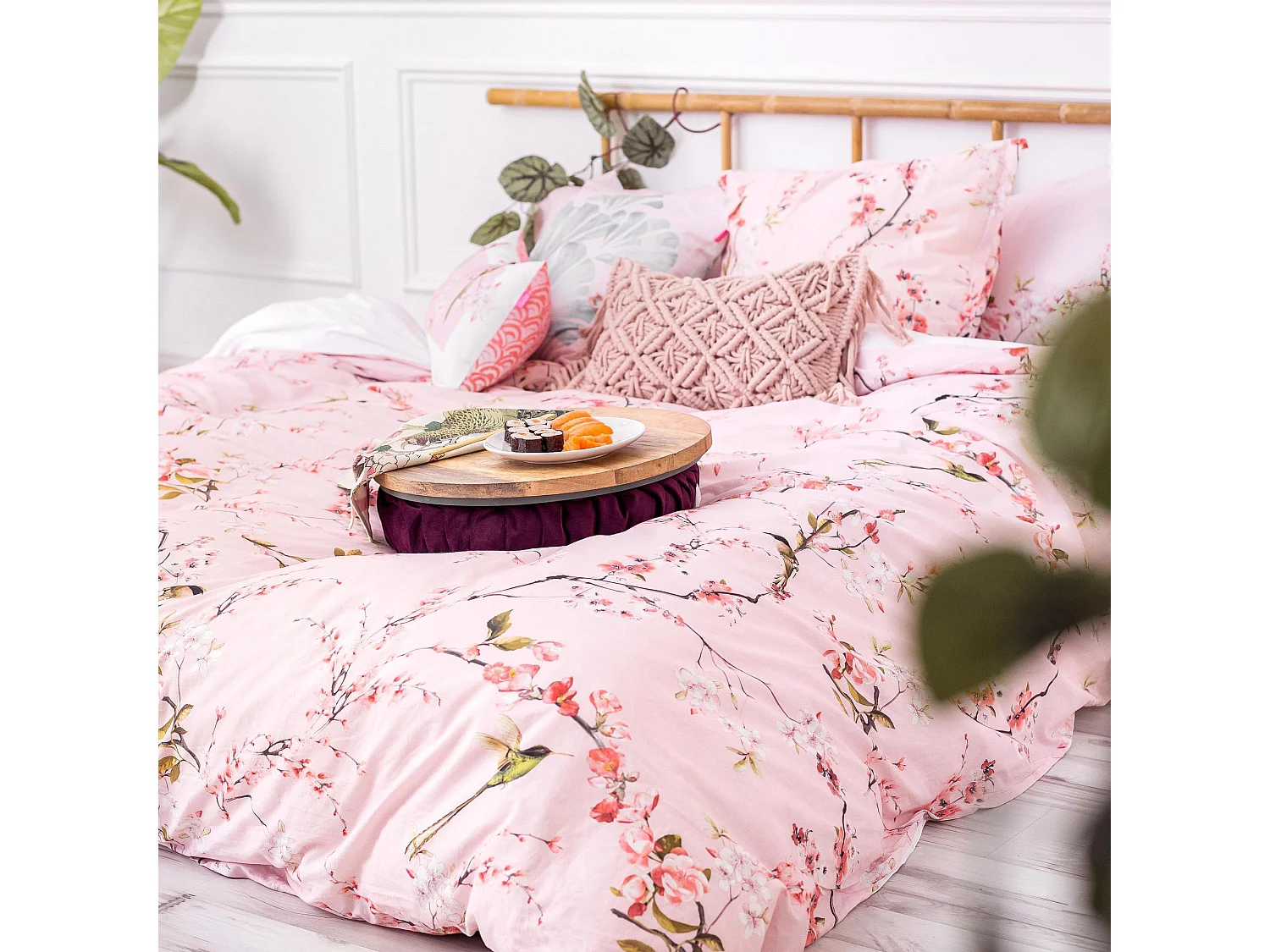 Funda nórdica 220x220 cm (Cama 135/140) Chinoiserie rose