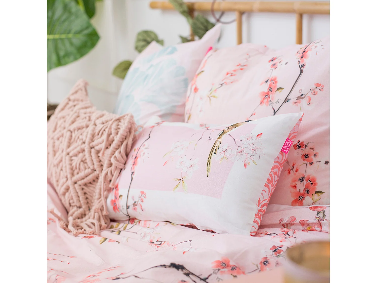 Funda nórdica 220x220 cm (Cama 135/140) Chinoiserie rose