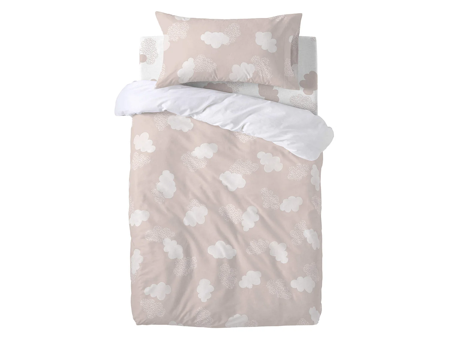 Jogo nórdico 2 piezas 100x135 cm (Berço) Clouds