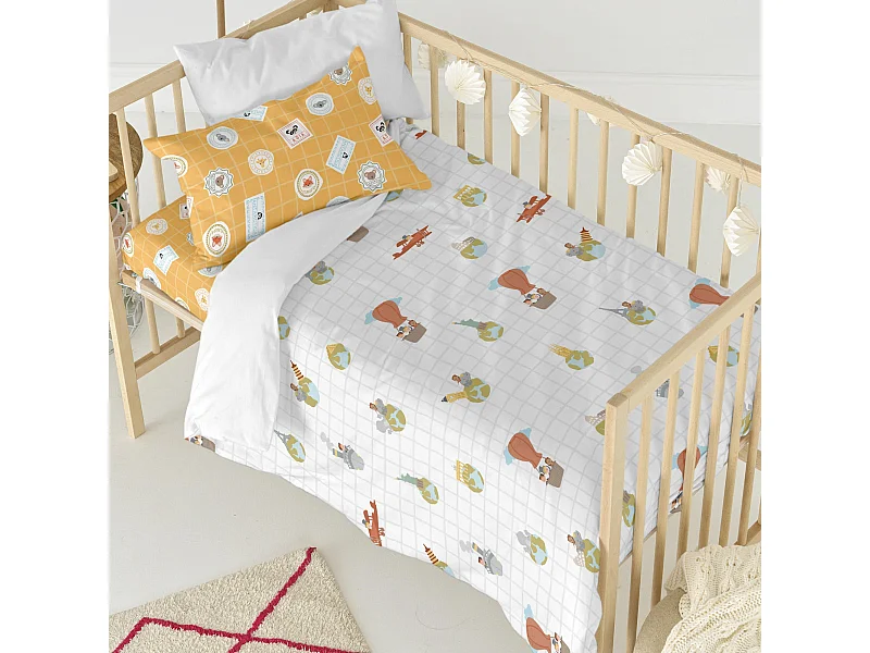 Juego nórdico 2 piezas 115x145 cm (Maxicuna) World trip