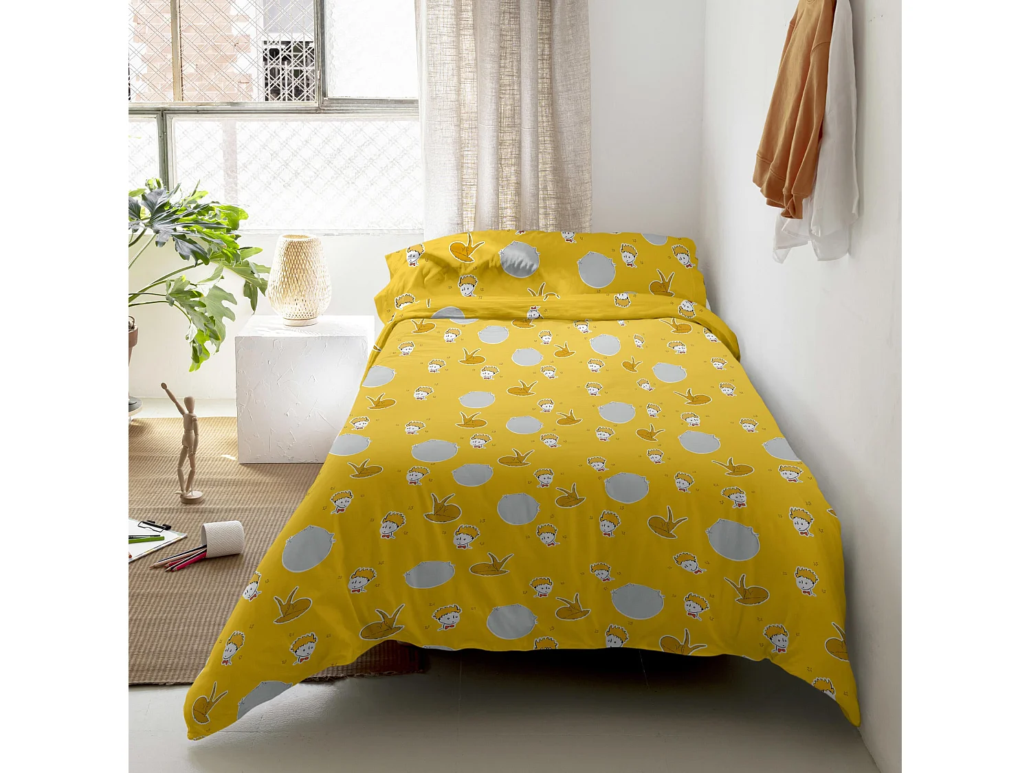 Juego nórdico 2 piezas 155x220 cm (Cama 80/90) Les planetes (D)