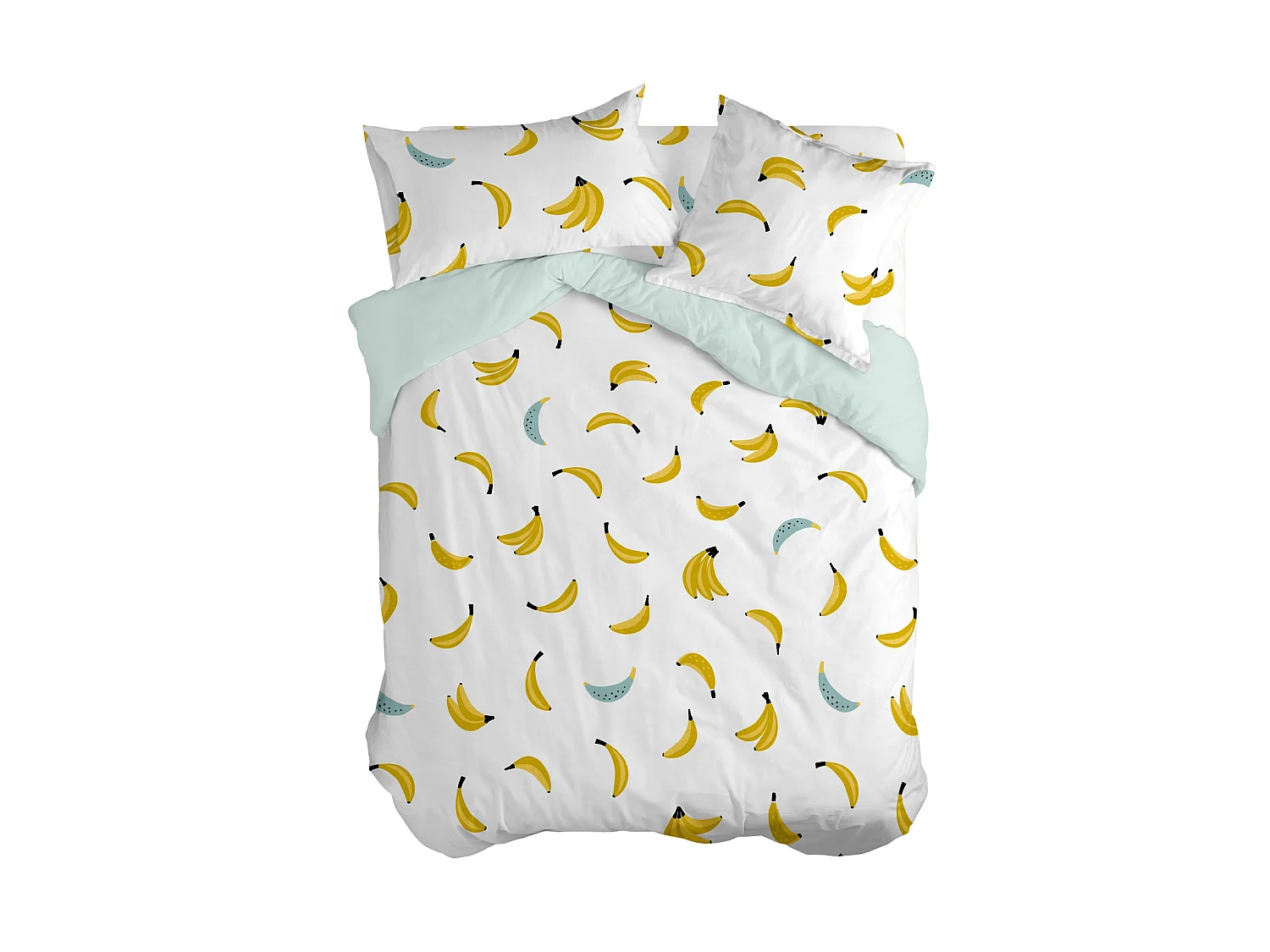 Housse de couette 260x220 cm (Lit 180/200) Sweet banana