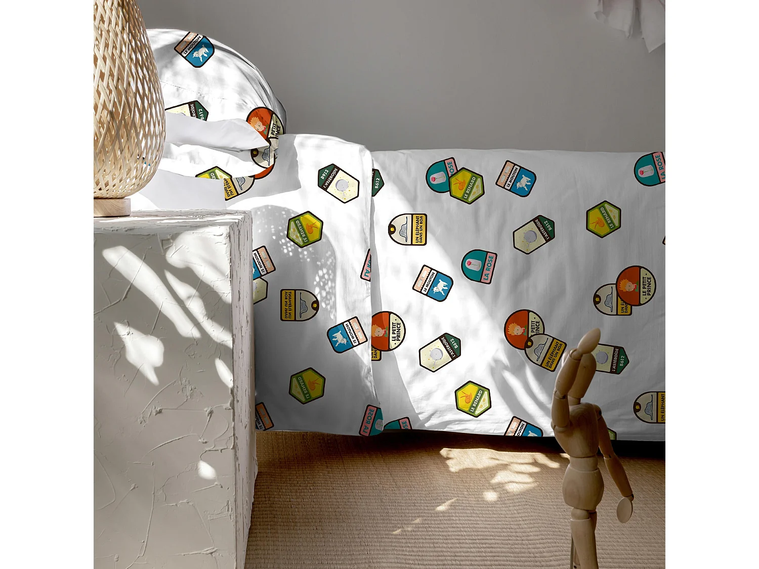 Bettbezug set 2 teiliges 155x220 cm (Bett 80/90) Son avion (D)