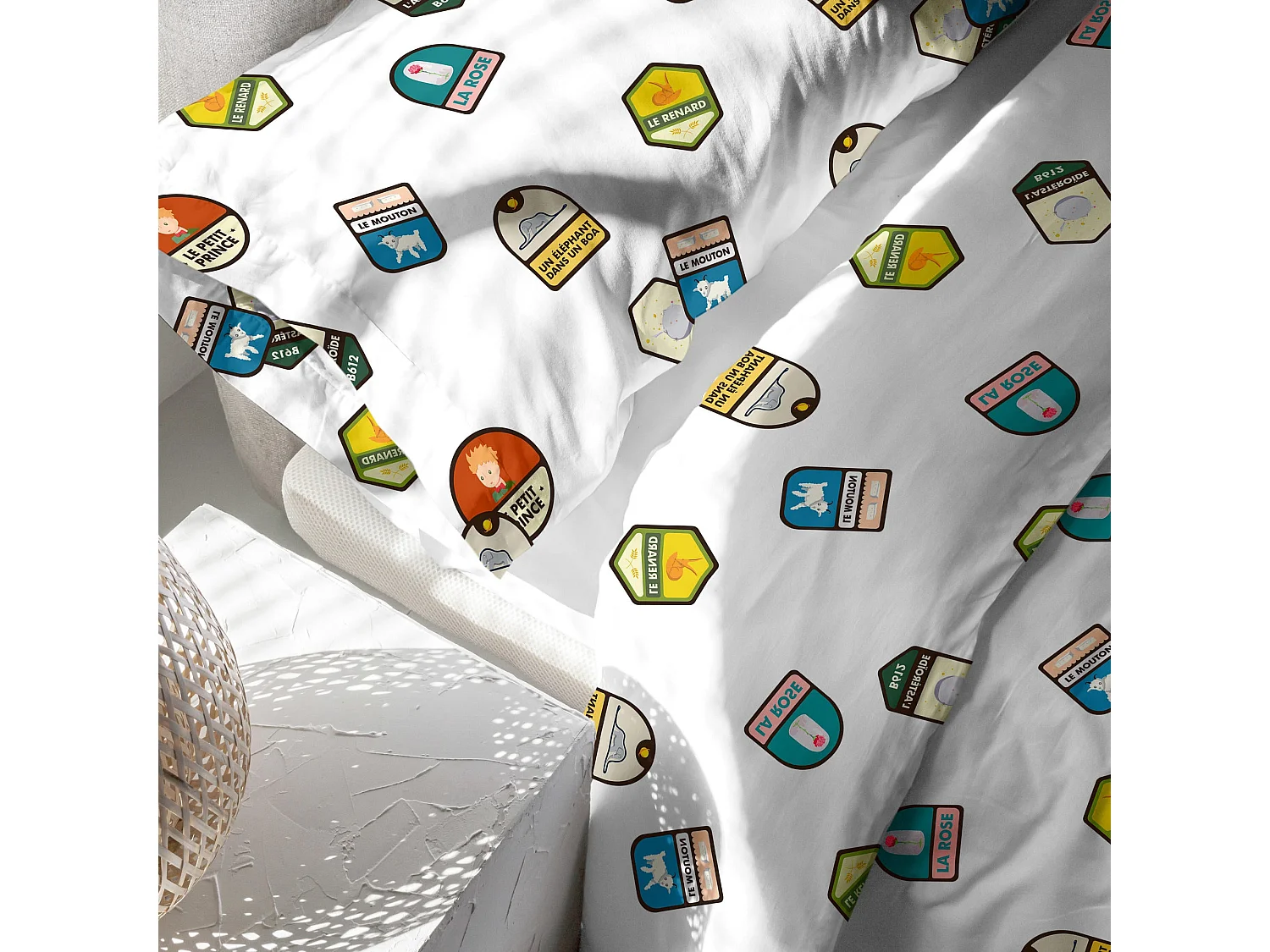 Bettbezug set 2 teiliges 155x220 cm (Bett 80/90) Son avion (D)