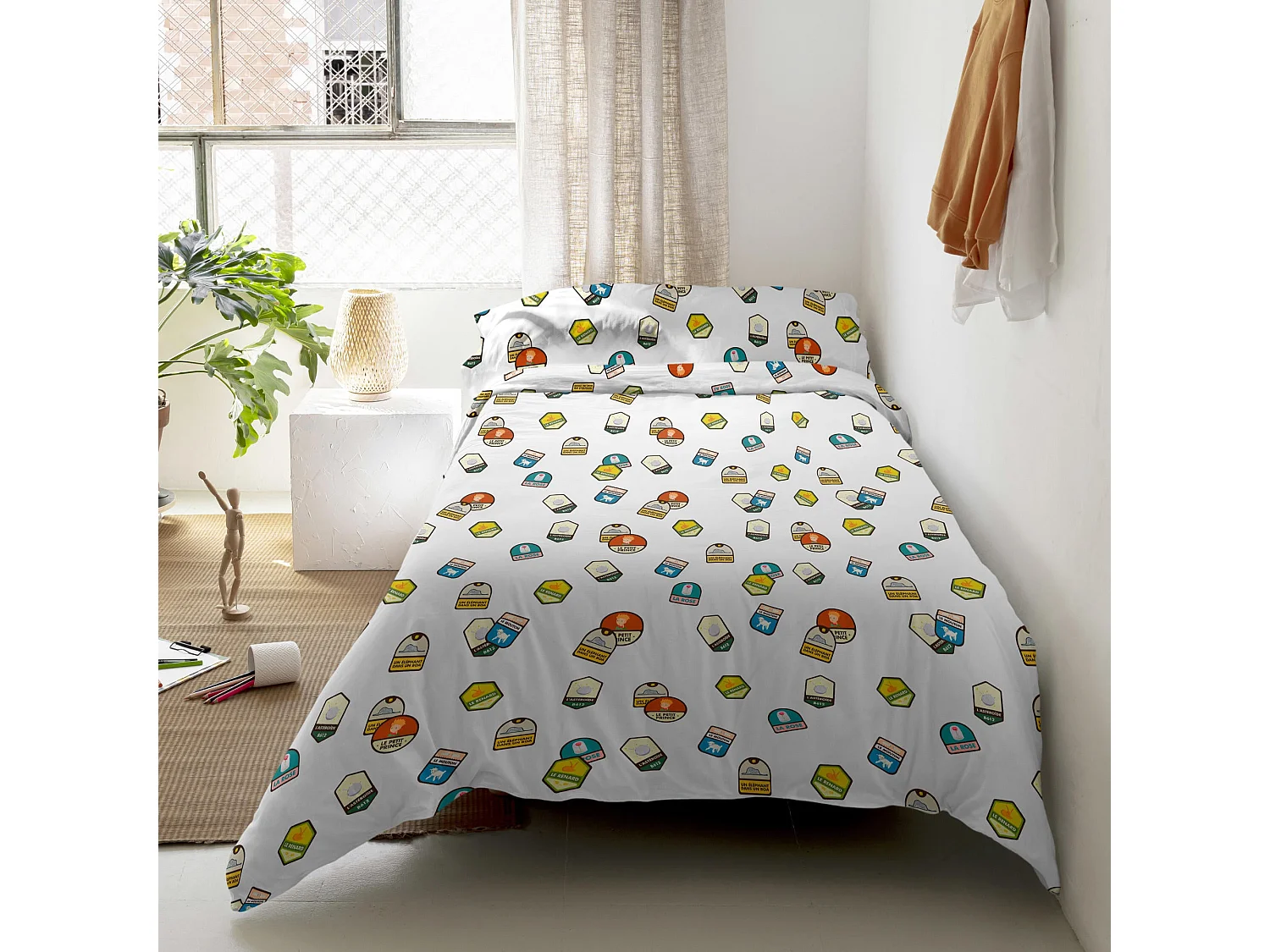 Bettbezug set 2 teiliges 155x220 cm (Bett 80/90) Son avion (D)