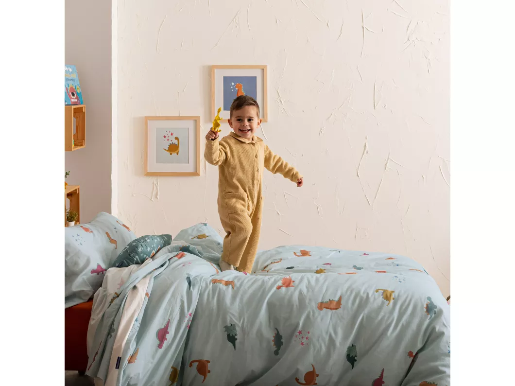 Kauf Unique Bettbezug set 2 teiliges 180x220 cm (Bett 105) Mini dinosaur