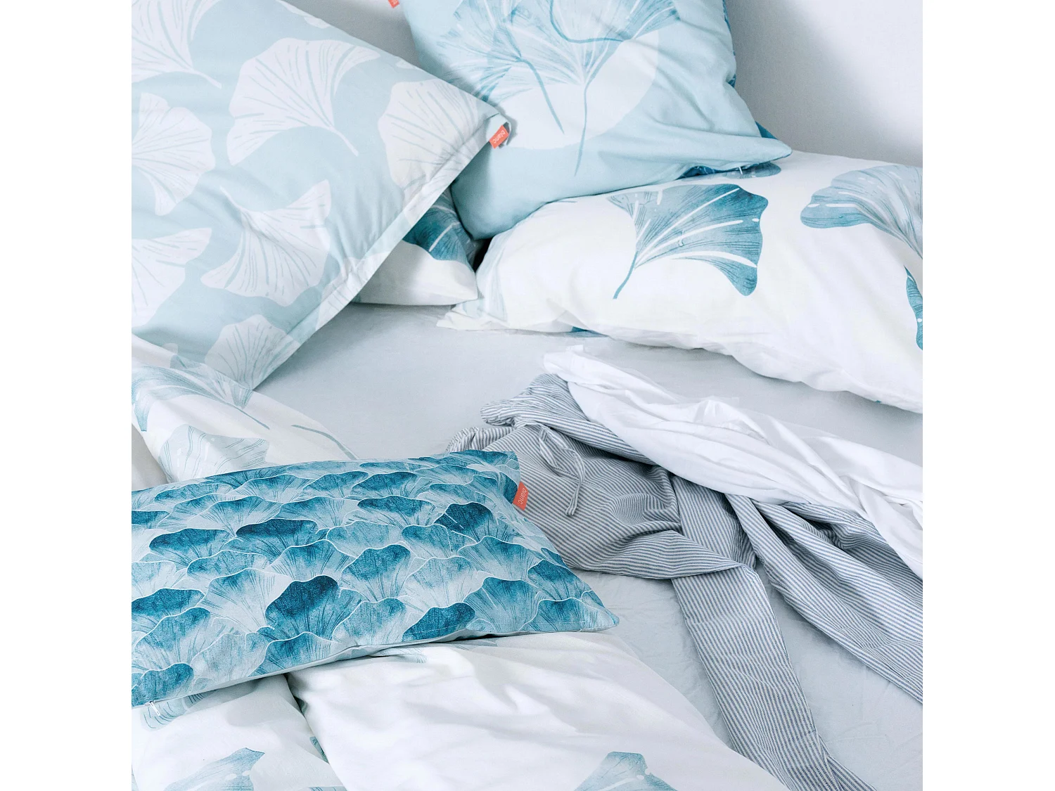 Housse de couette 220x220 cm (Lit 135/140) Ginkgo