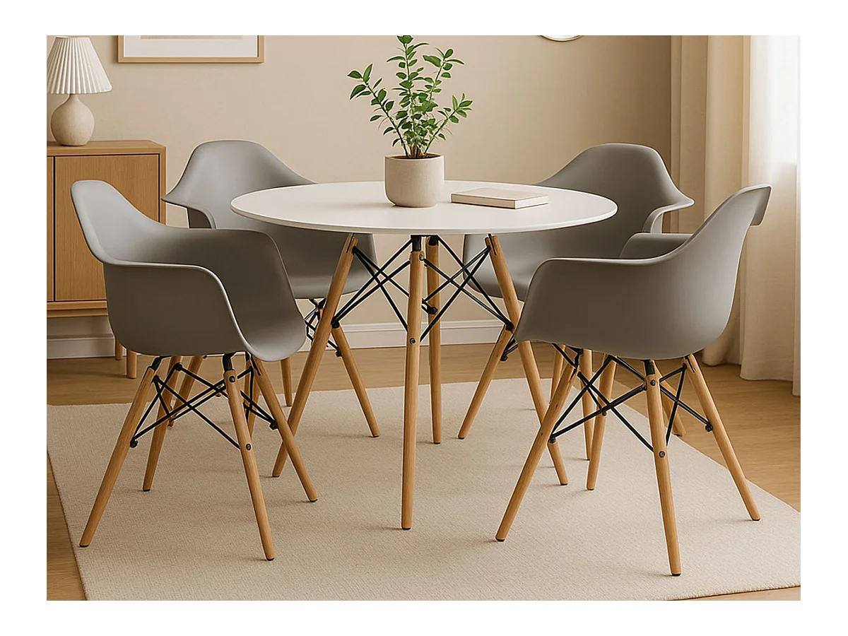 Cadeira Design Neo (Cinza)