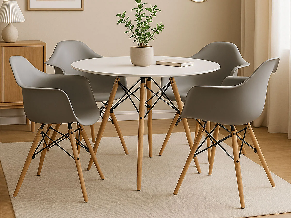 Cadeira Design Neo (Cinza)