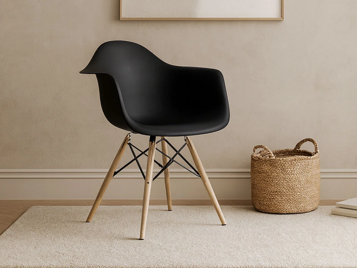 Conjunto 4 Cadeiras Neo (Preto)