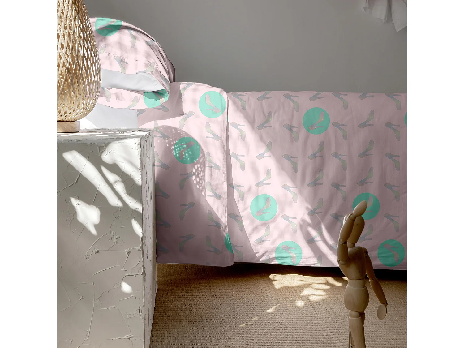 Juego nórdico 2 piezas 155x220 cm (Cama 80/90) Pumpkin (D)