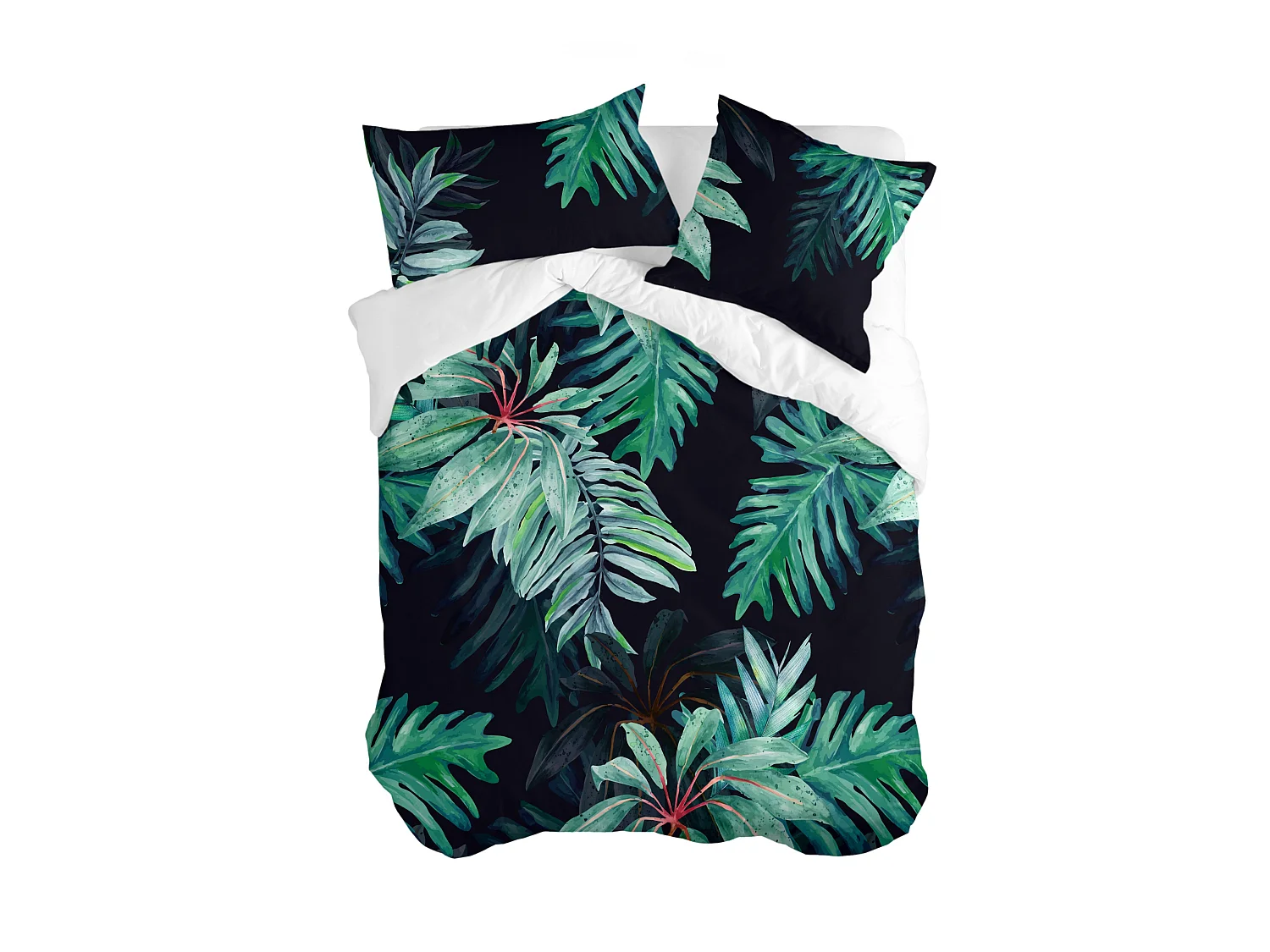 Dekbedovertrek 220x220 cm (Bed 135/140) Ebony