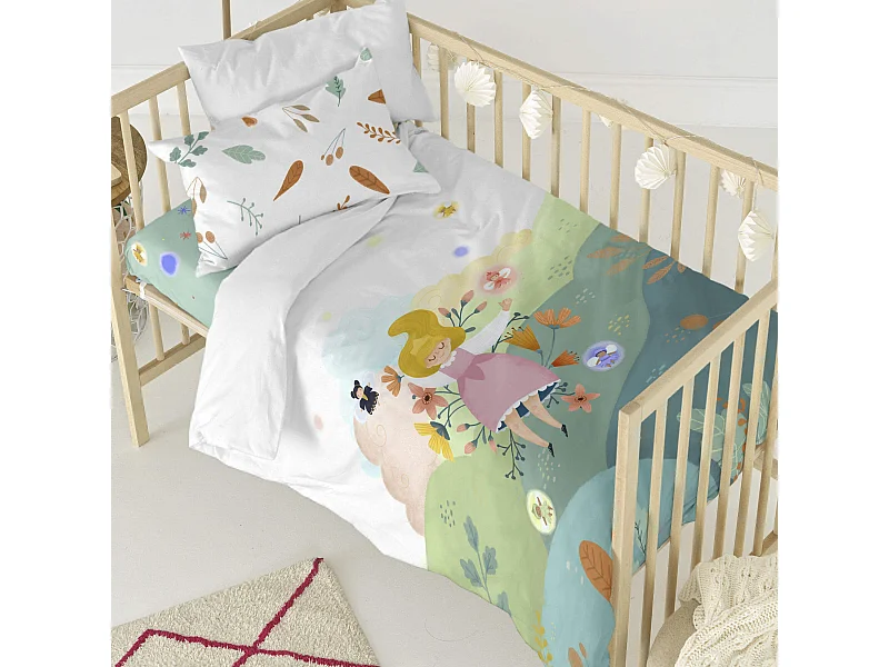 Bettbezug set 2 teiliges 100x135 cm (Kinderbett) Dreaming