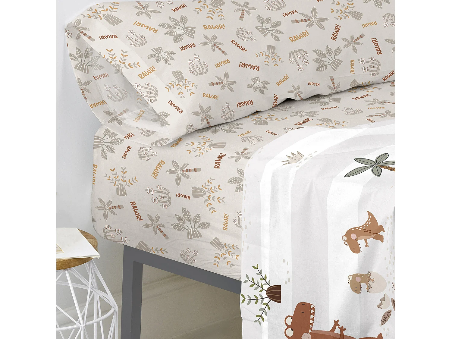 Bajera 90x200x32 cm (Cama 90) Dino family