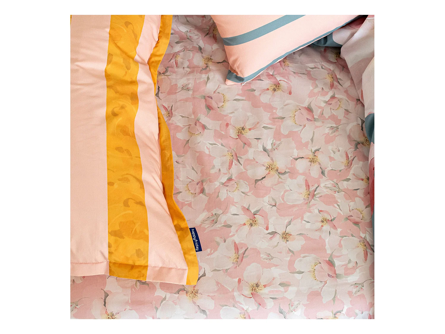 Drap-housse 90x200x32 cm (Lit 90) Spring blossom