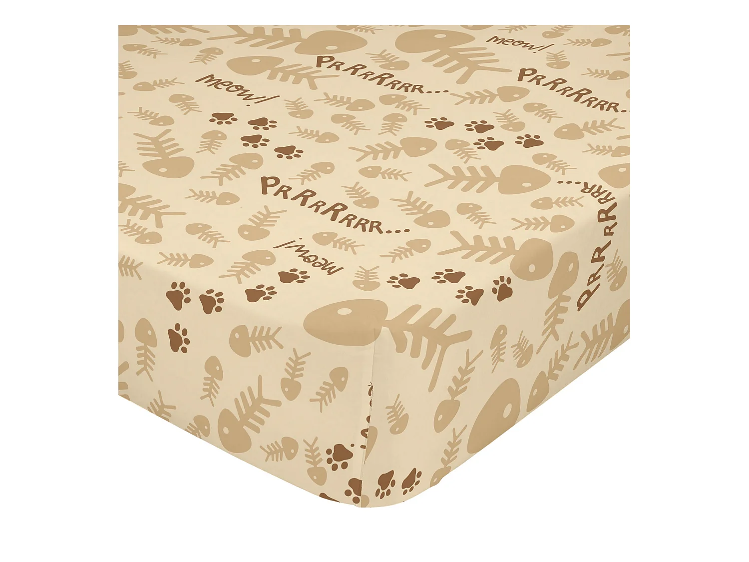 Drap-housse 90x200x32 cm (Lit 90) Cats