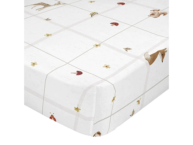 Bajera 70x140x14 cm (Maxicuna) Woods animals