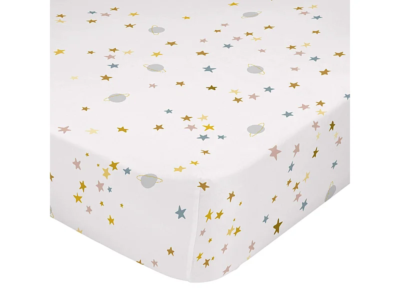 Drap-housse 90x200x32 cm (Lit 90) Saturn