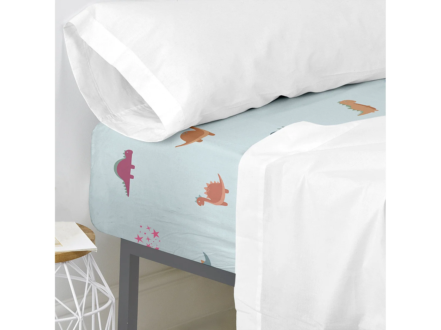 Bajera 90x200x32 cm (Cama 90) Mini dinosaur