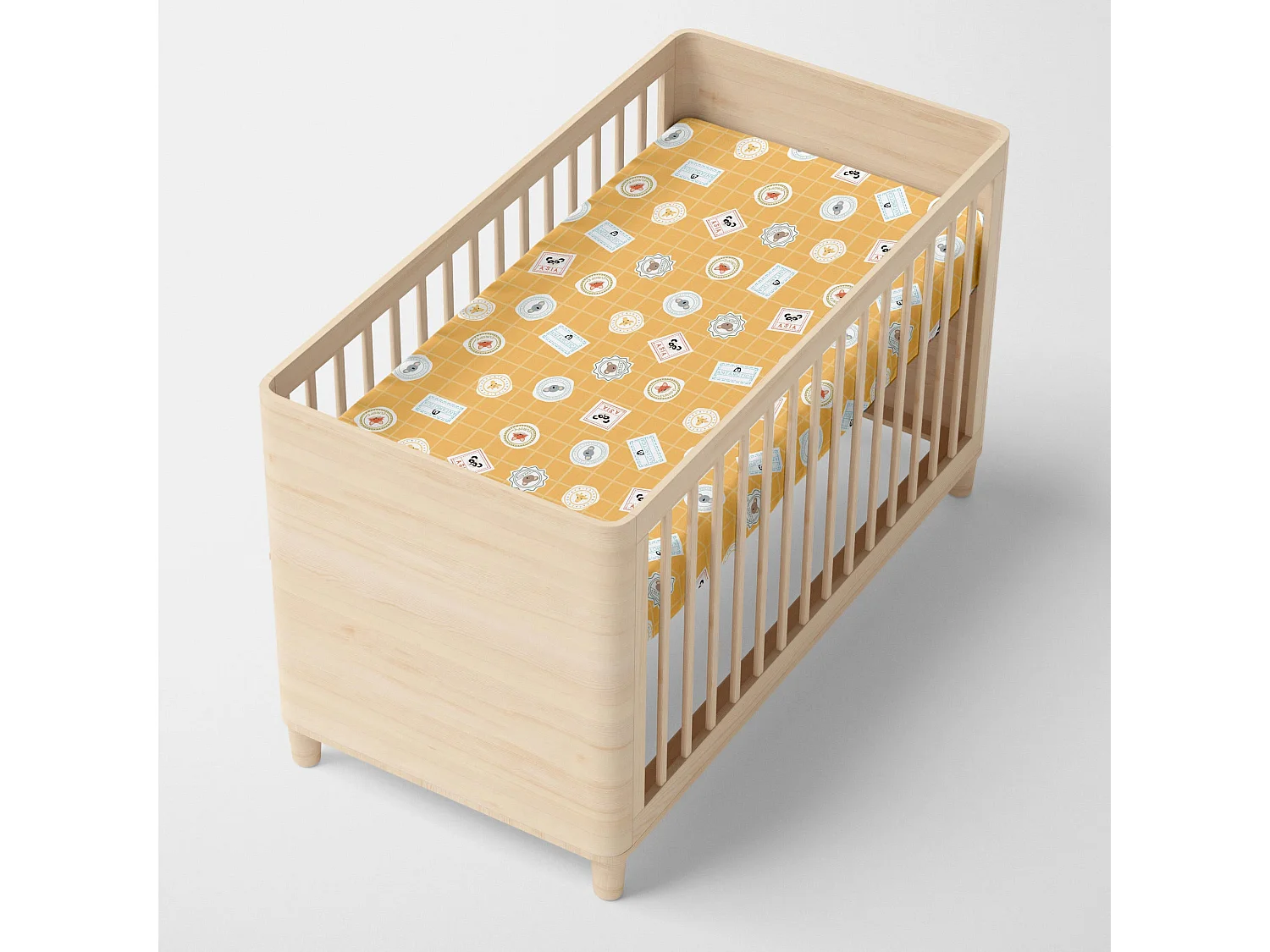 Bajera 60x120x14 cm (Cuna) World trip