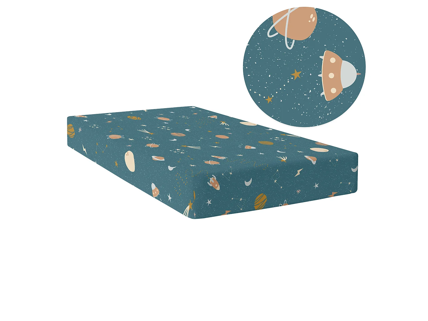 Bajera 90x200x32 cm (Cama 90) Mini universe