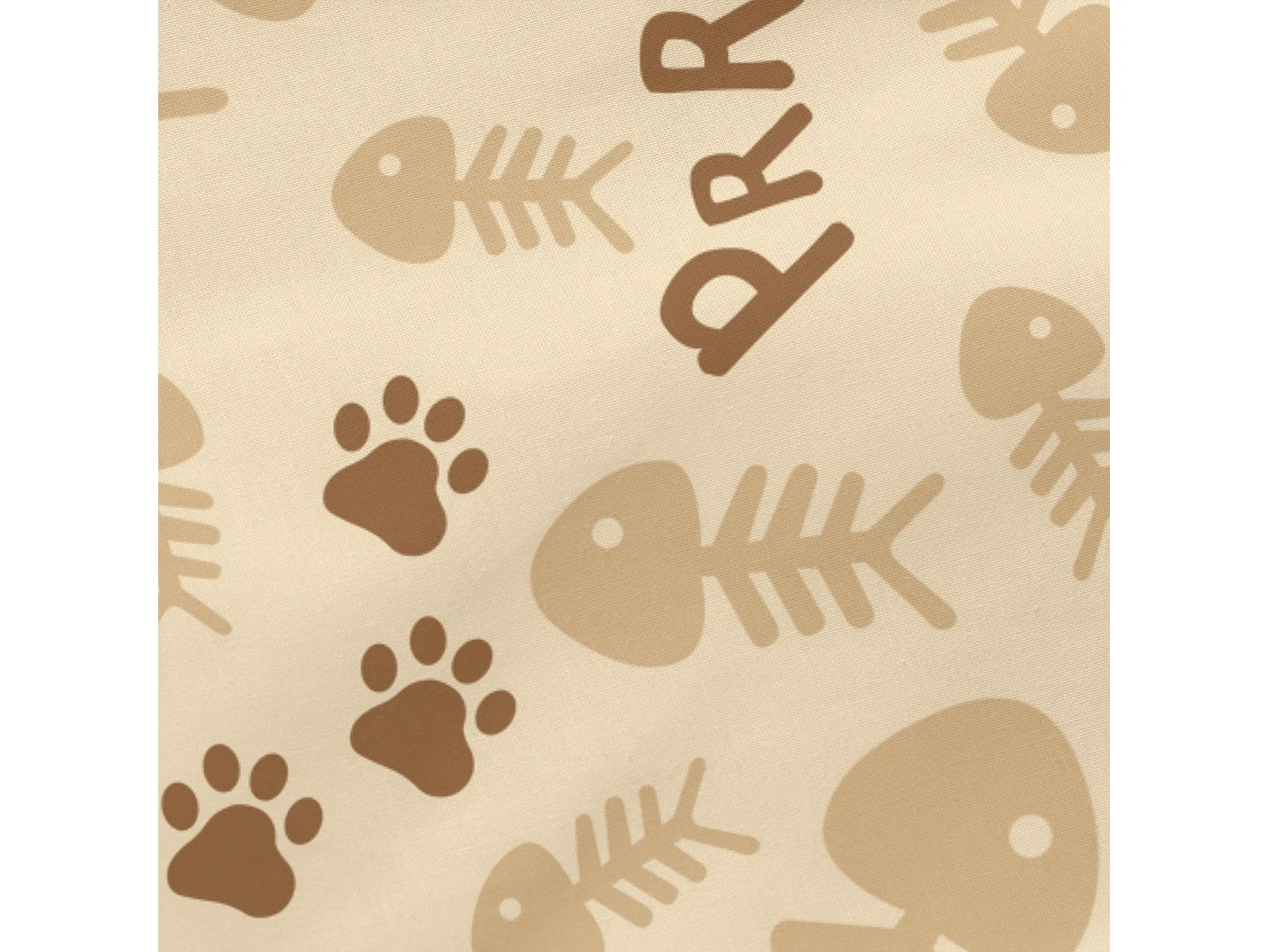 Lençol de Baixo Ajustável 60x120x14 cm (Berço) Cats