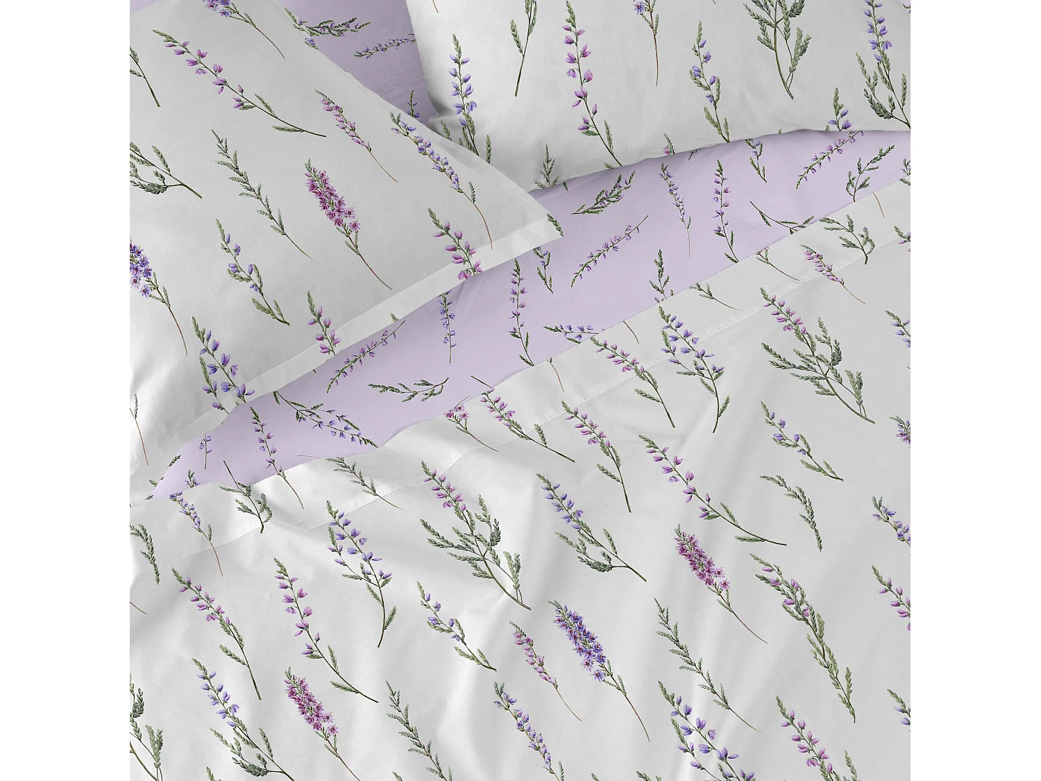 Spannbetttuch 180x200x32 cm (Bett 180) MosQuit Lavanda