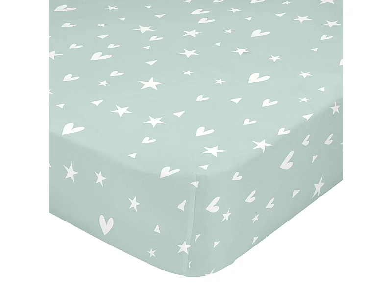 Spannbetttuch 105x200x32 cm (Bett 105) Fairy dust