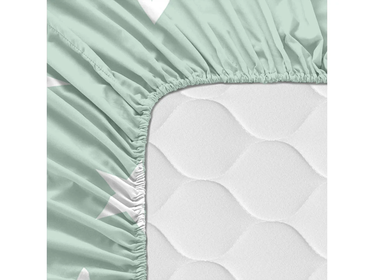 Spannbetttuch 105x200x32 cm (Bett 105) Fairy dust