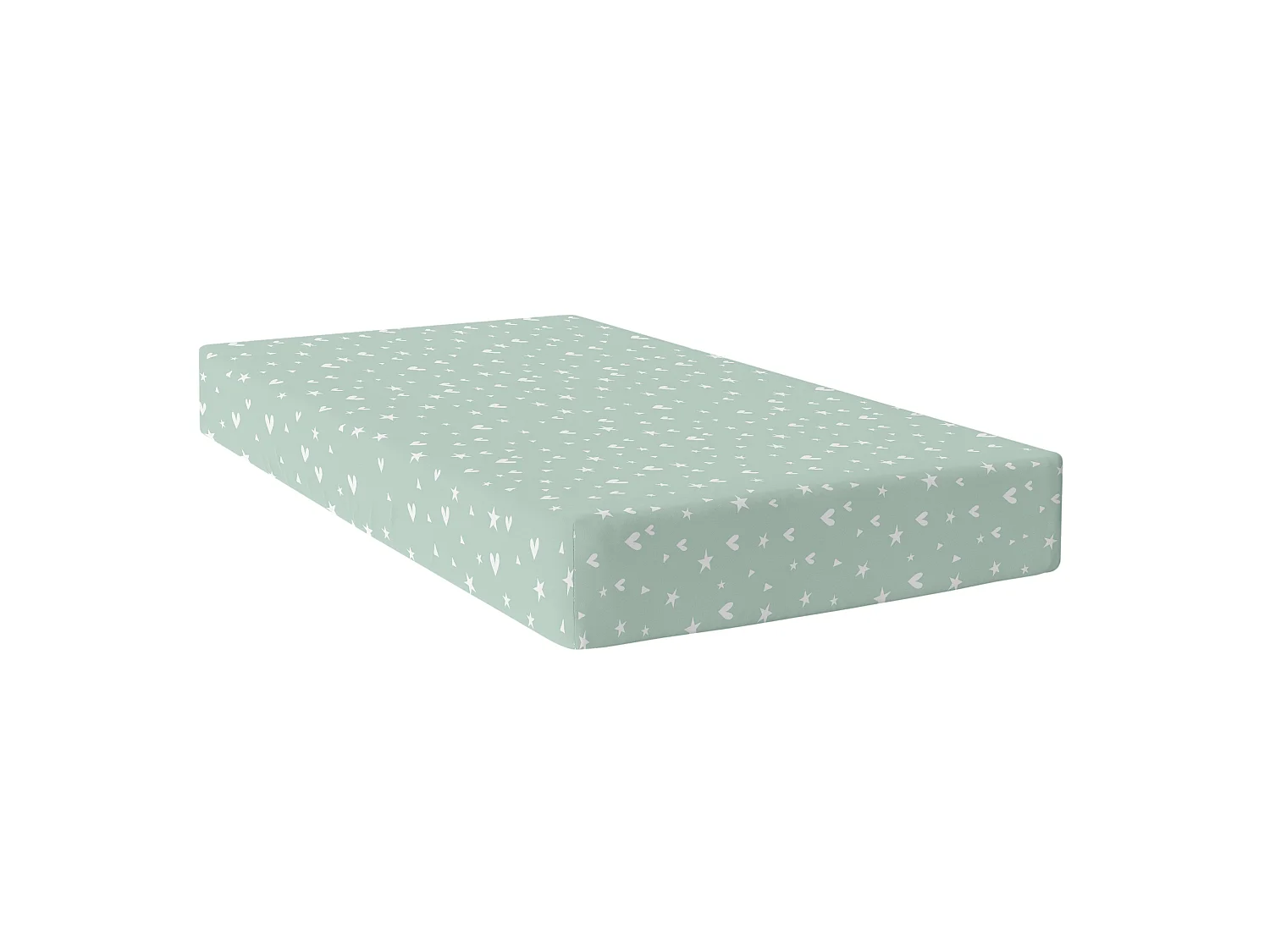 Lençol de Baixo Ajustável 105x200x32 cm (Cama 105) Fairy dust