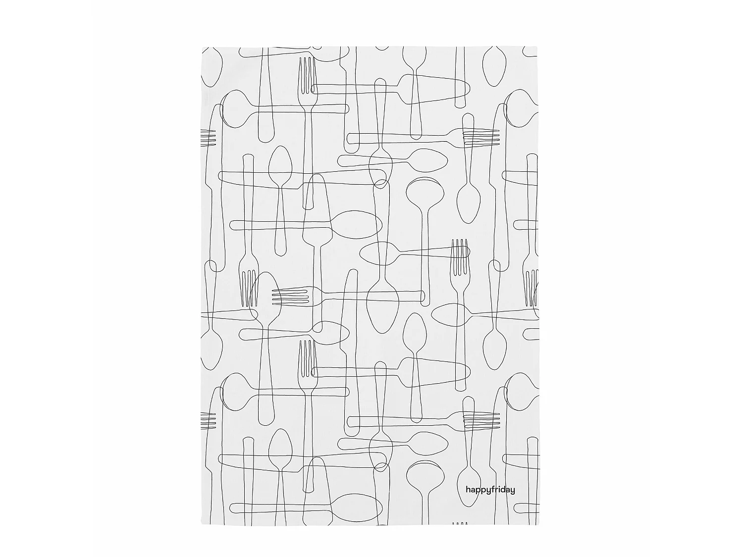 Küchentuch 2 Stück 70x50 cm Cutlery