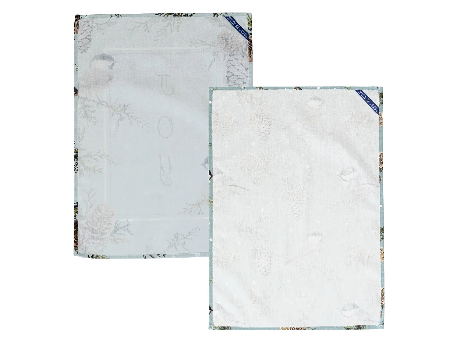 Paño de cocina 2 ud 70x50 cm Sparrow