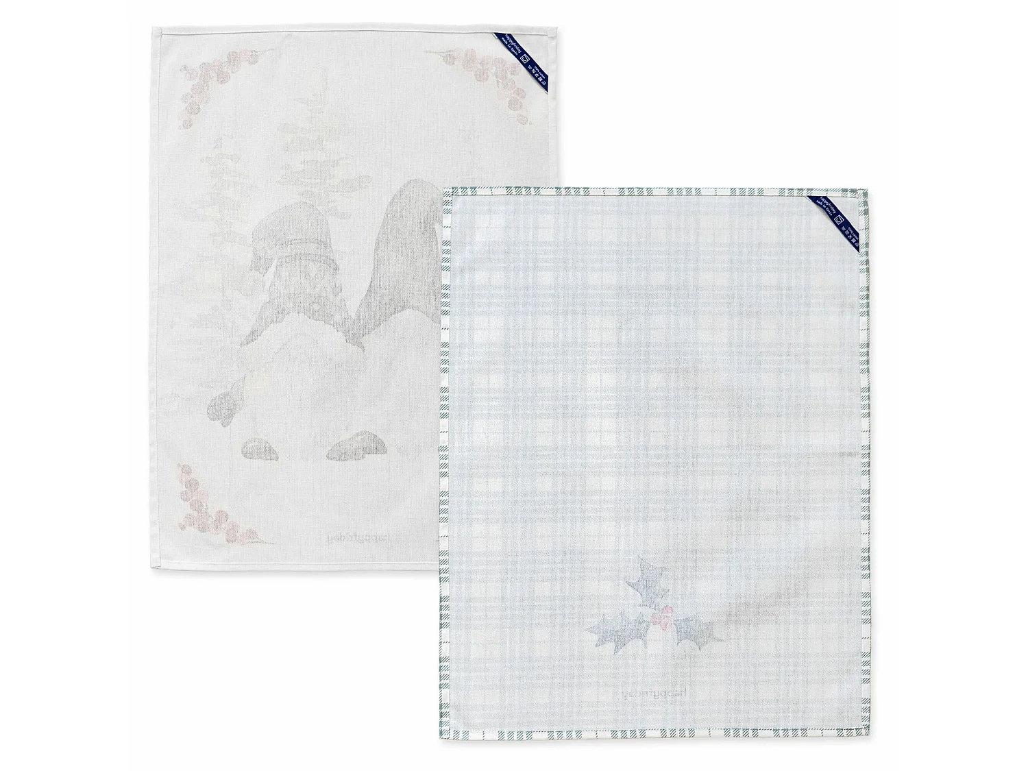 Torchon (2 pièces) 70x50 cm Gnomes