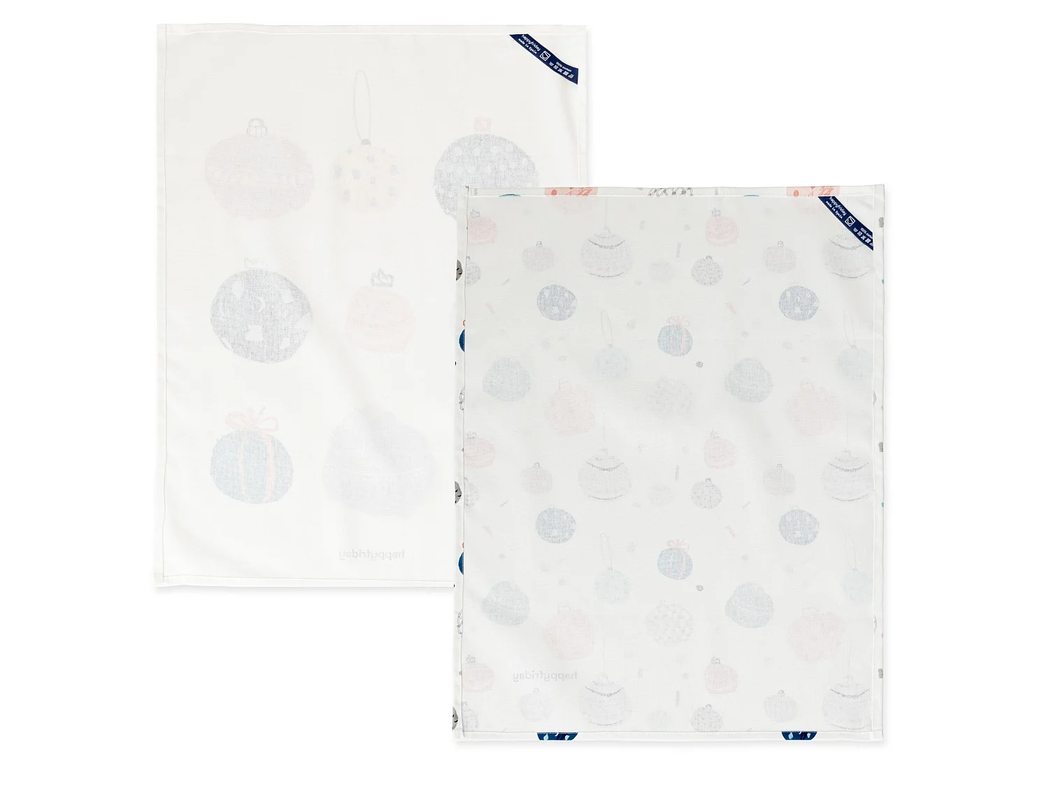 Küchentuch 2 Stück 70x50 cm Balls