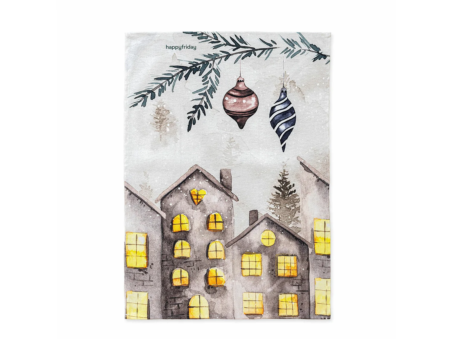 Paño de cocina 2 ud 70x50 cm Welcoming