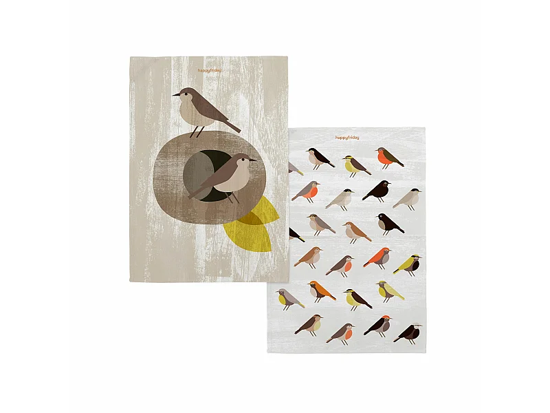 Küchentuch 2 Stück 70x50 cm Nest