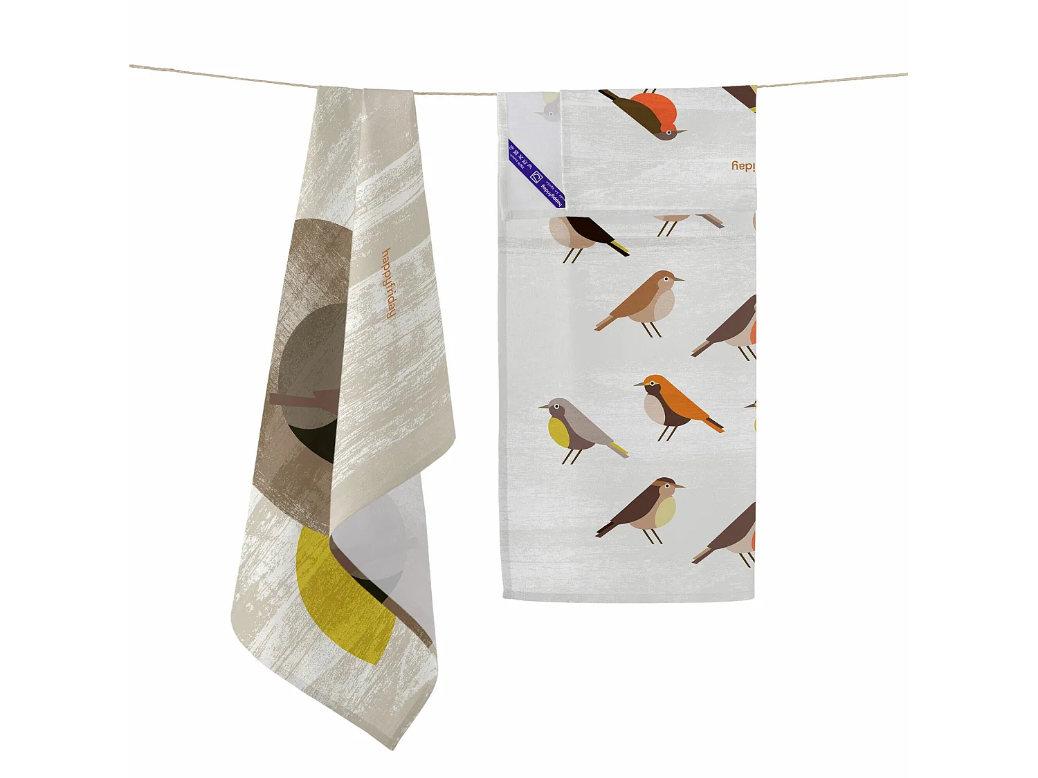 Keukendoek 2 stuks 70x50 cm Nest