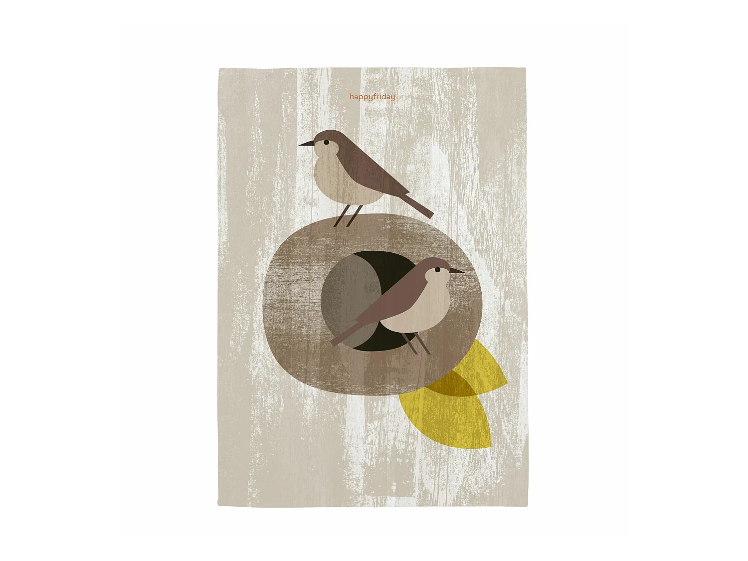 Küchentuch 2 Stück 70x50 cm Nest