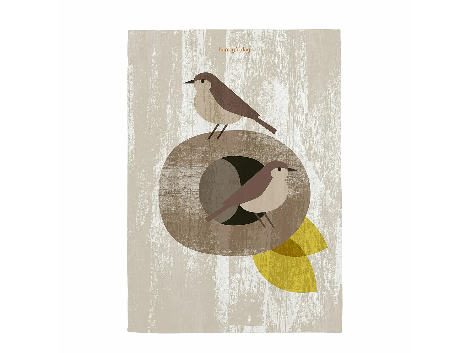 Küchentuch 2 Stück 70x50 cm Nest