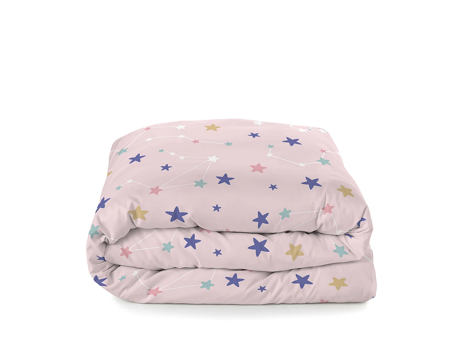 Dekbedovertrekset 2-delig 140x200 cm (Bed 80) Sky stars