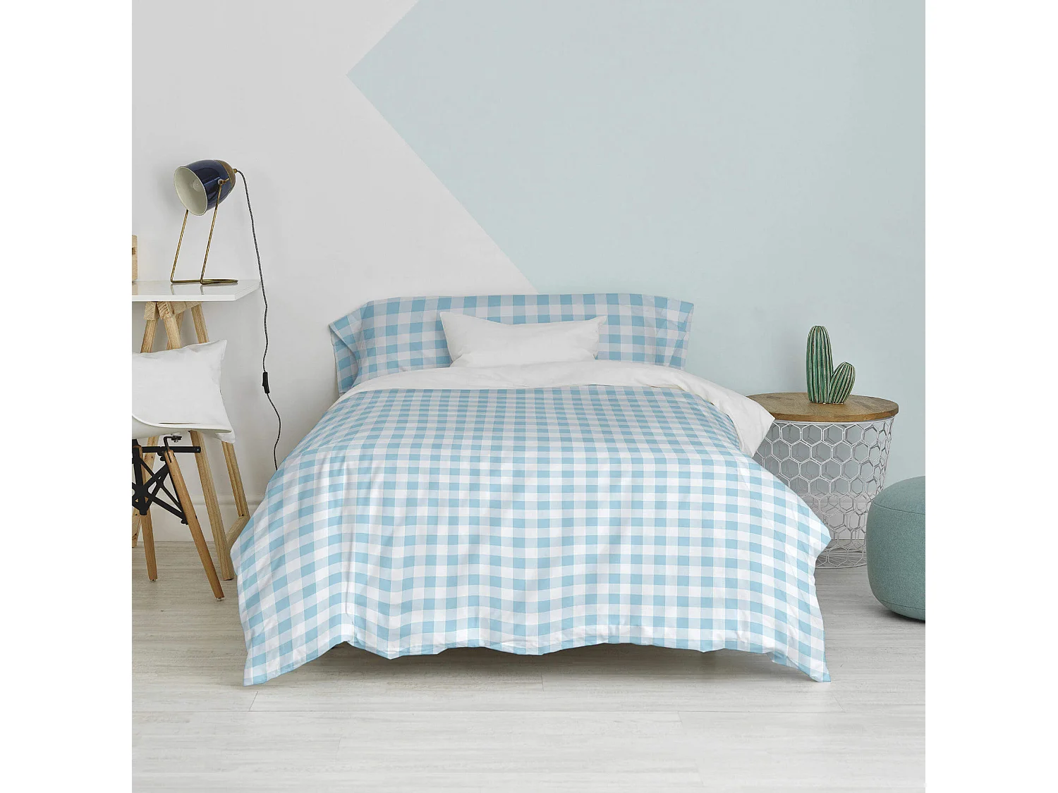 Jogo nórdico 2 piezas 155x220 cm (Cama 80/90) Vichy