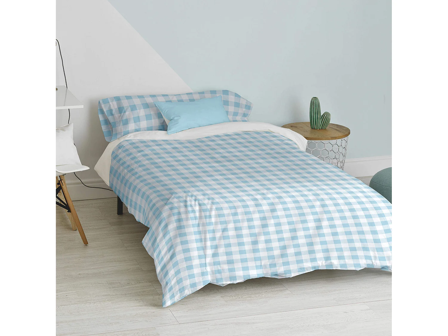 Jogo nórdico 2 piezas 155x220 cm (Cama 80/90) Vichy