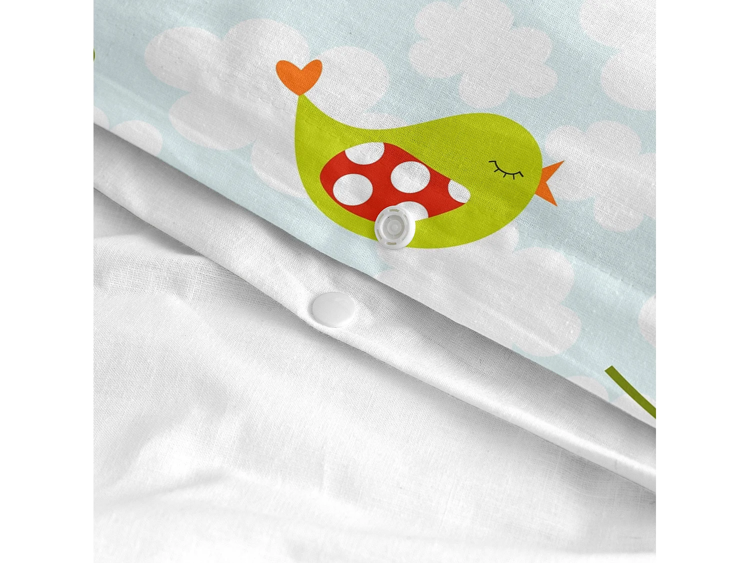 Juego nórdico 2 piezas 155x220 cm (Cama 80/90) Little birds